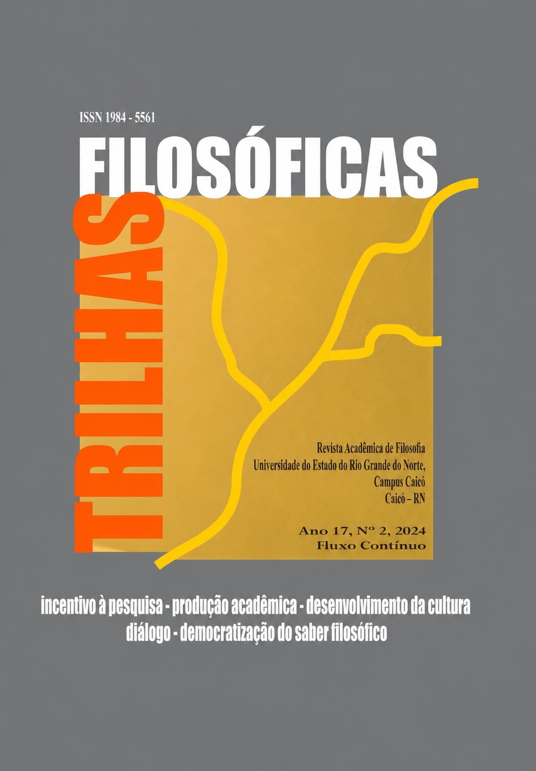 Trilhas Filosóficas: Fluxo Contínuo, v. 17 n. 2 (2024)
