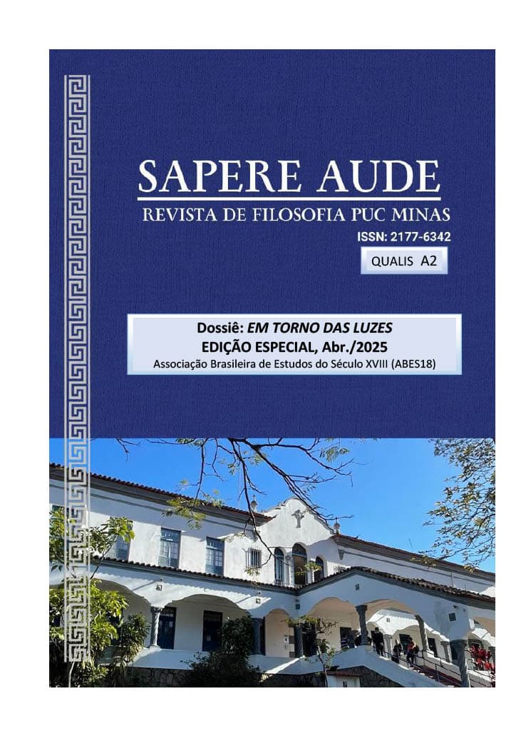 Sapere Aude - v. 2 n. 2 (2025): EM TORNO DAS LUZES (ABES18) - Edição especial