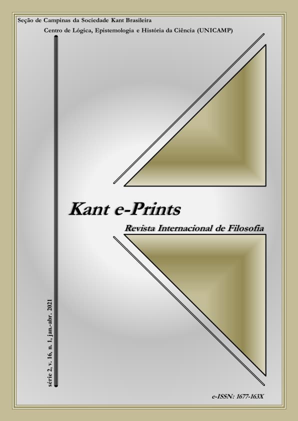 Kant e-prints - v. 16 n. 1 (2021)