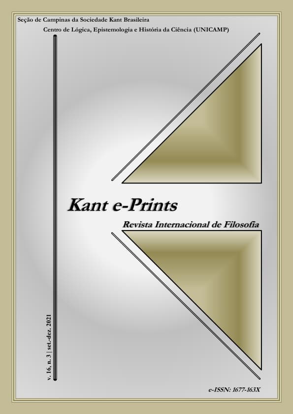 Kant e-prints - v. 16 n. 3 (2021)