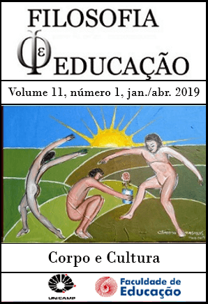 Filosofia e Educação - v. 11 n. 1 (2019): Temática: Corpo e cultura