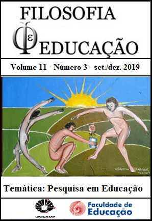 Filosofia e Educação - v. 11 n. 3 (2019): Temática: Pesquisa em Educação