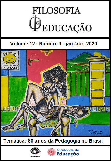 Filosofia e Educação - v. 12 n. 1 (2020): 80 anos da Pedagogia no Brasil