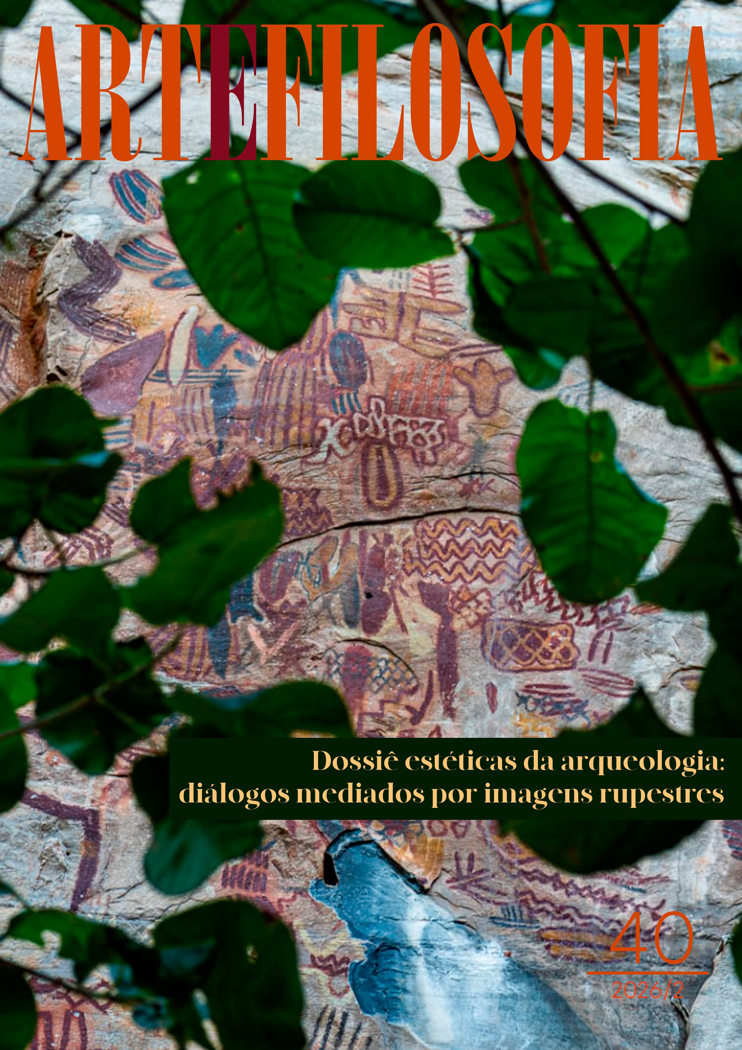 Artefilosofia - v. 20 n. 40 (2026): Estéticas da Arqueologia: diálogos mediados por imagens rupestres