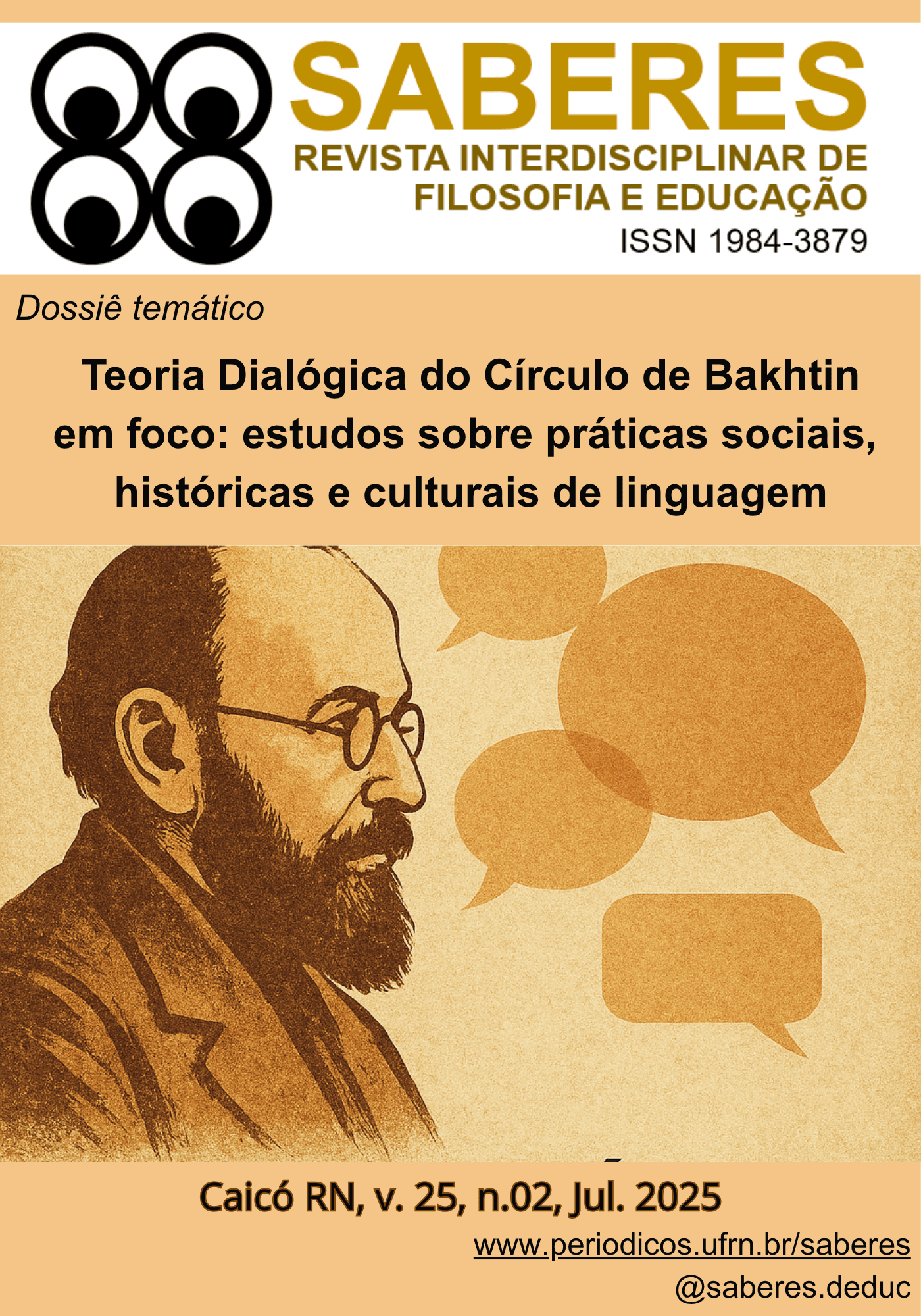 DOSSIÊ: Teoria Dialógica do Círculo de Bakhtin em foco: estudos sobre práticas sociais, históricas e culturais de linguagem, v. 25 n. 2 (2025)