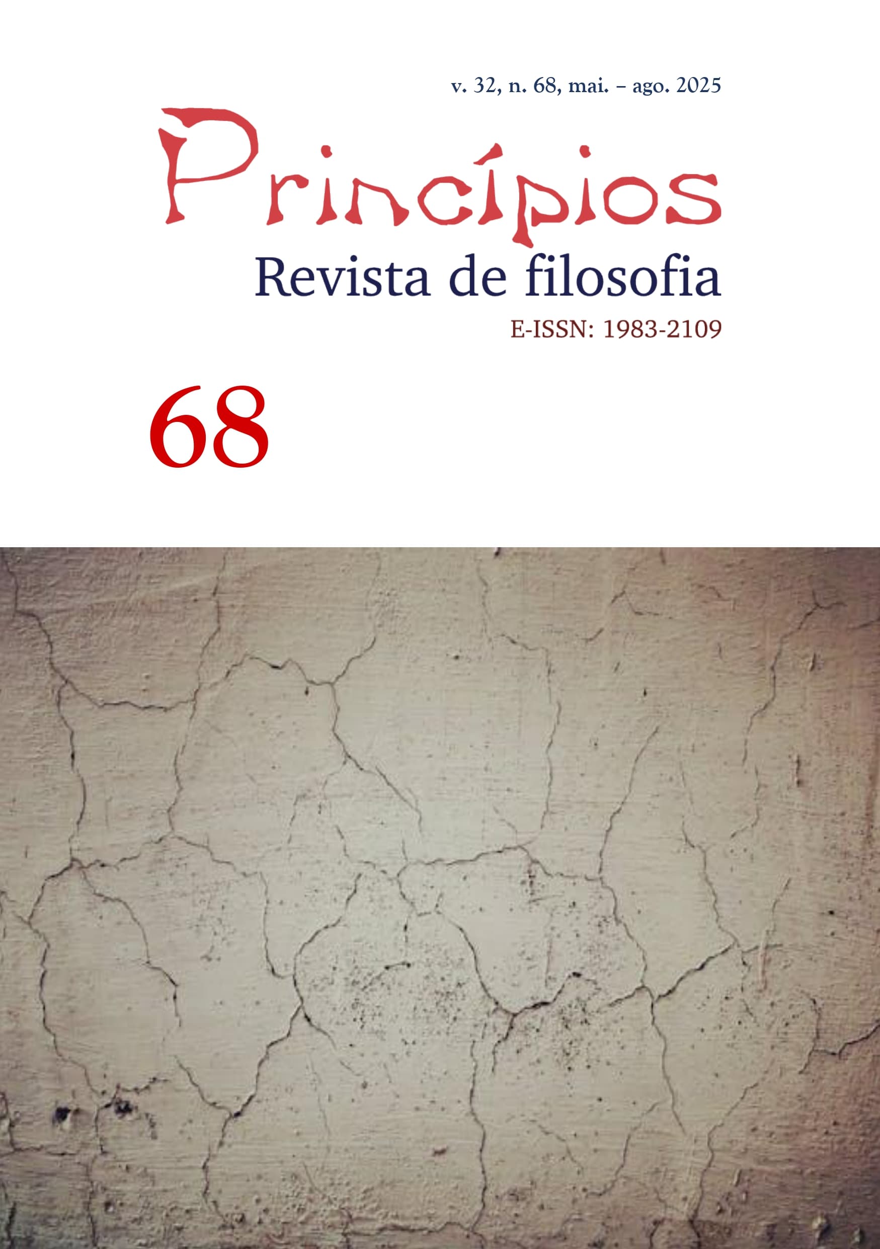 Princípios: Revista de Filosofia (UFRN) - Princípios: Revista de Filosofia, v. 32 n. 68 (2025)