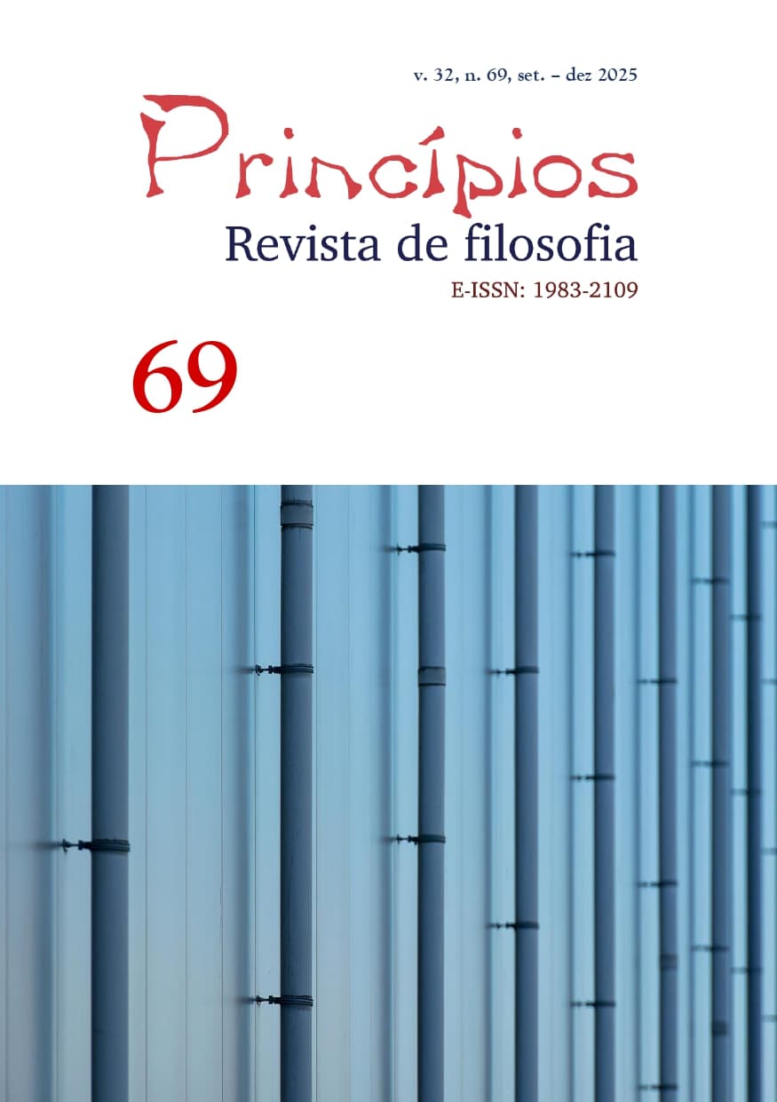 Princípios: Revista de Filosofia (UFRN) - Princípios: Revista de Filosofia, v. 32 n. 69 (2025)