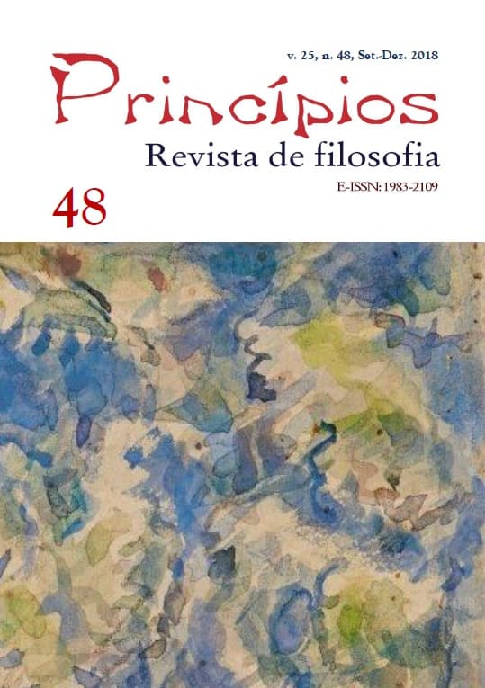 Princípios: Revista de Filosofia (UFRN), v. 25 n. 48 (2018)
