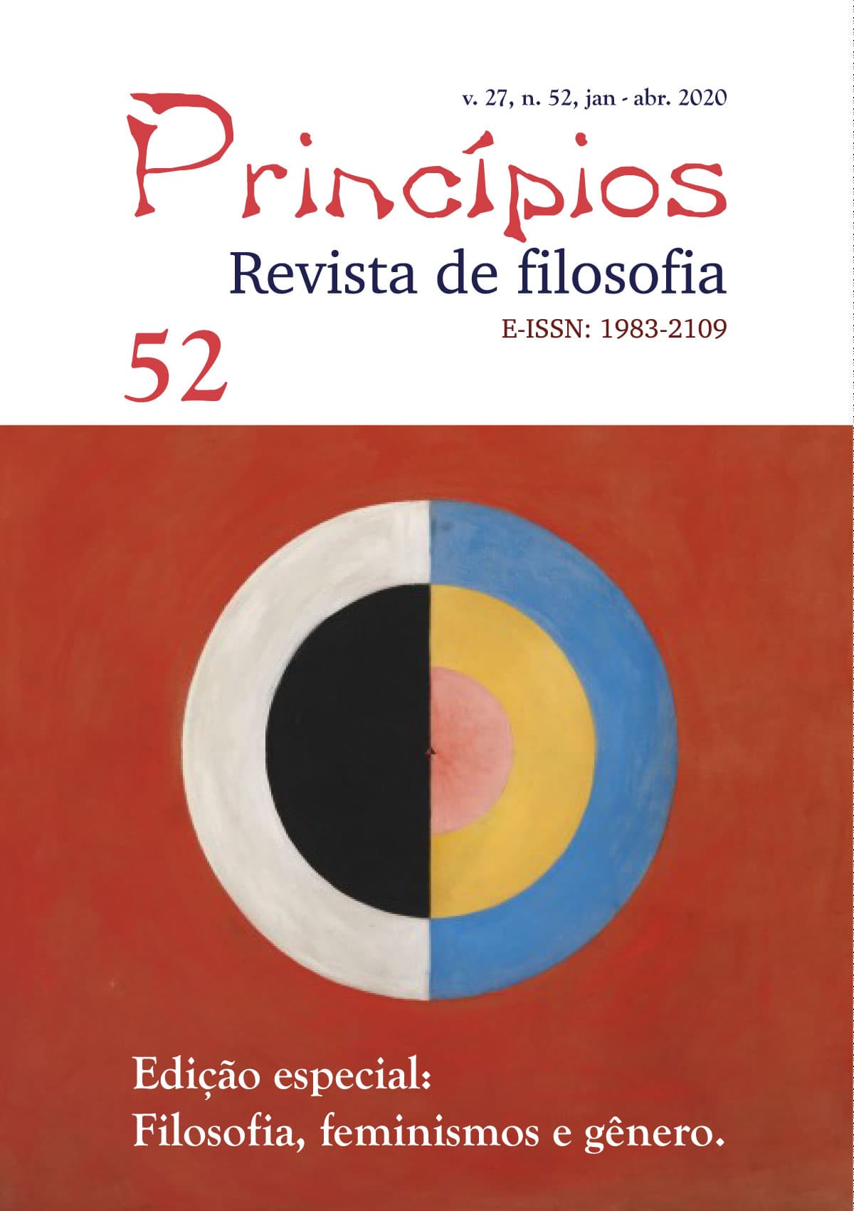 Princípios: Revista de Filosofia (UFRN), v. 27 n. 52 (2020)