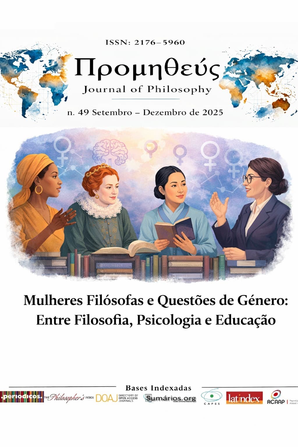 Prometeus - Journal of Philosophy - v. 17 n. 49 (2025): Dossiê Mulheres Filósofas e Questões de Gênero: Entre Filosofia, Psicologia e Educação