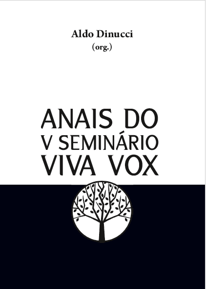 Prometeus - Journal of Philosophy - [Livro] Anais do V Seminário VIVA VOX