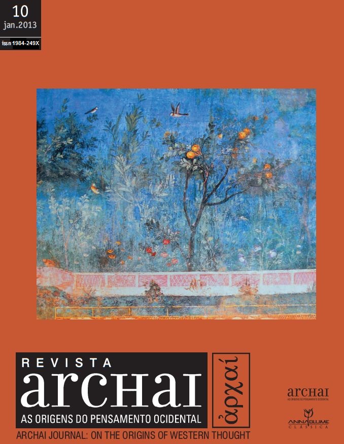 Revista Archai nº10 (janeiro, 2013), No. 10 (2013)