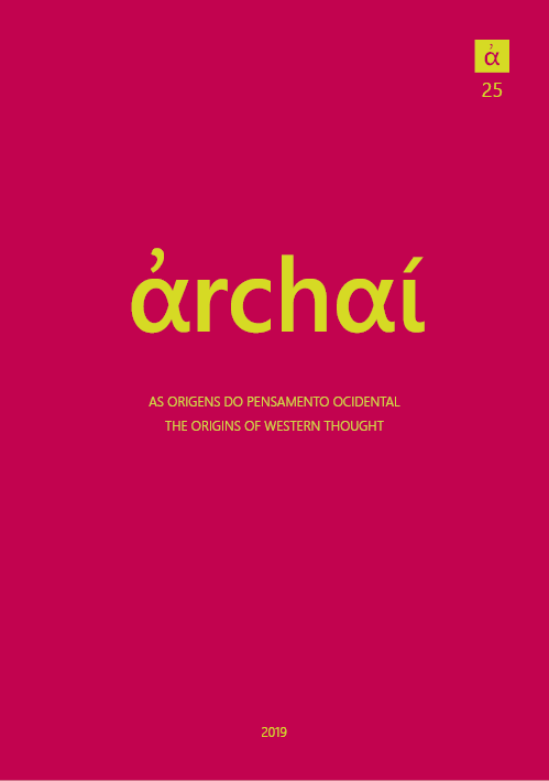 Revista Archai - Archai 25 (2019 [1]), No. 25 (2019)