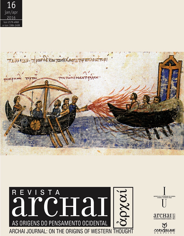 Revista Archai nº16 (janeiro, 2016), No. 16 (2016)