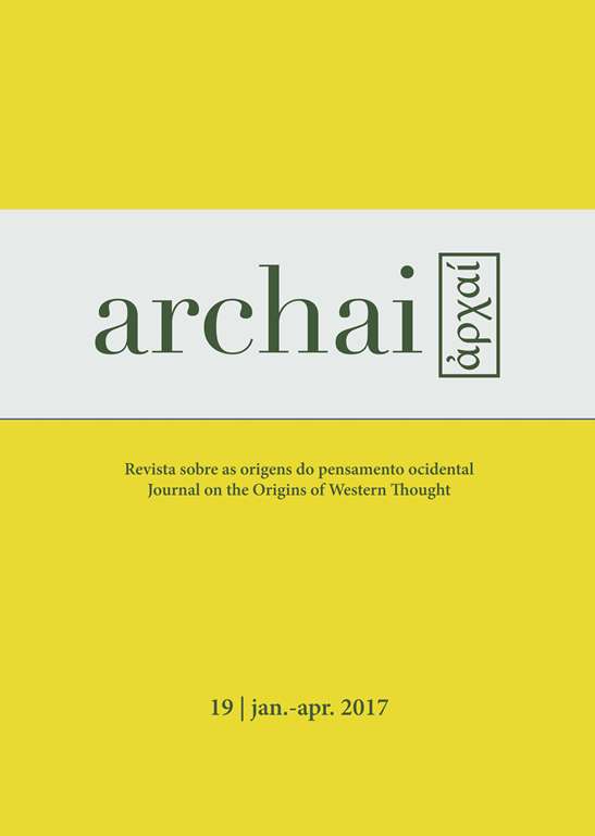 Revista Archai nº19 (Janeiro, 2017), No. 19 (2017)