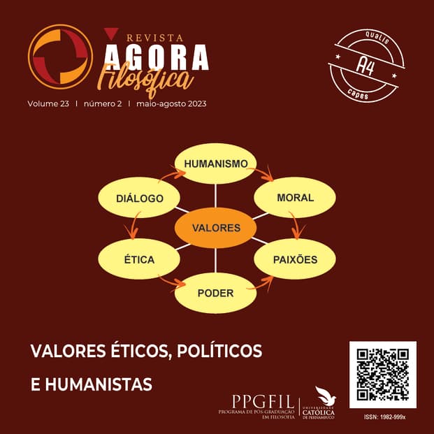 Revista Ágora Filosófica - v. 23 n. 2 (2023): Valores Éticos, Políticos e Humanistas