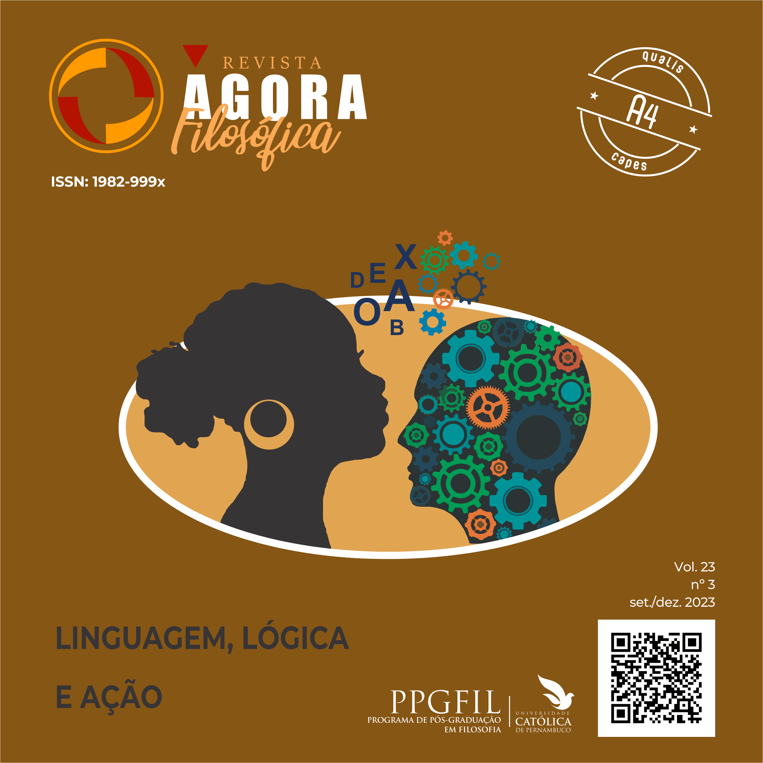 Revista Ágora Filosófica - v. 24 n. 1 (2024): Linguagem, Lógica e Ação