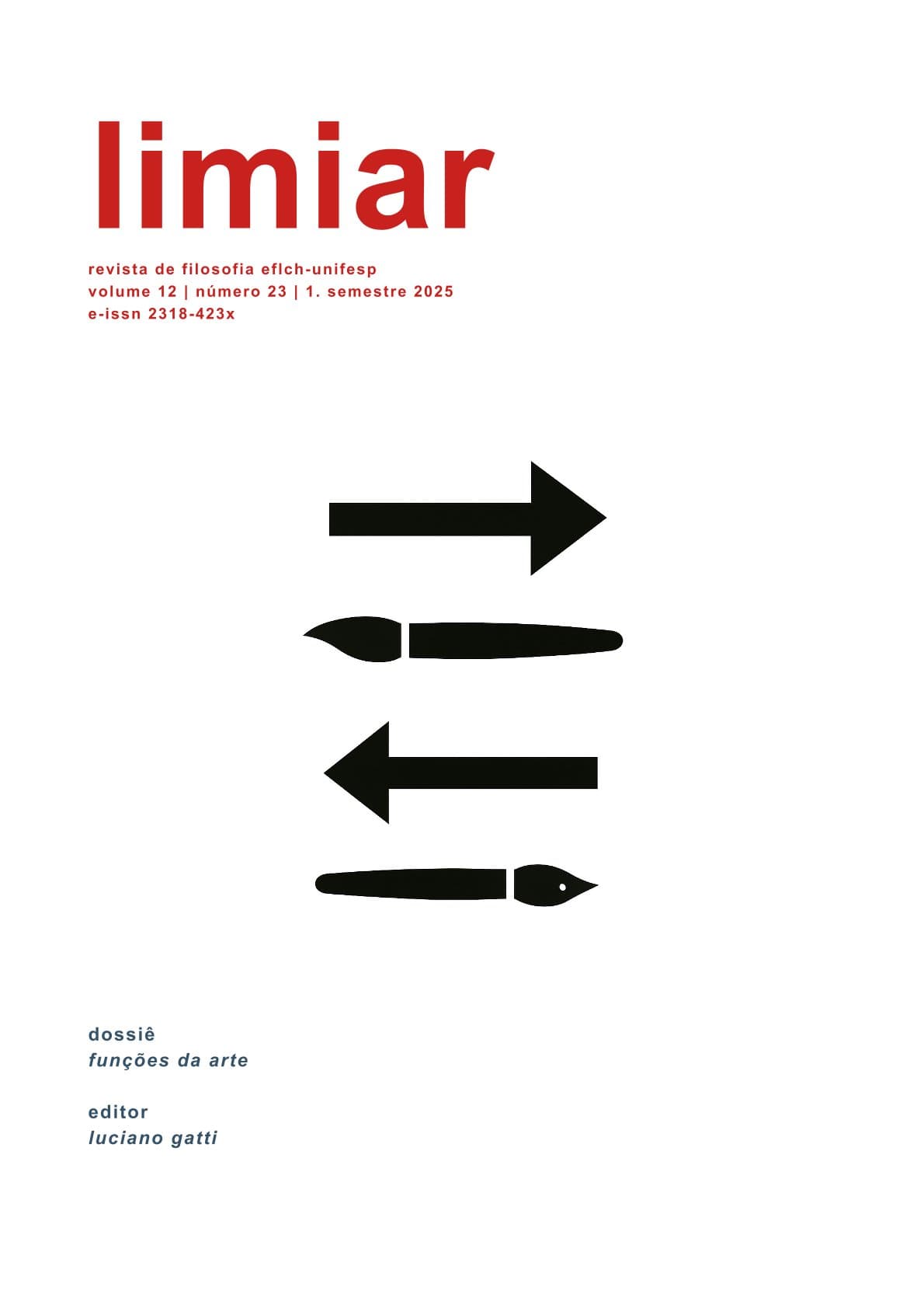 Revista Limiar - v. 12 n. 23 (2025): Funções da arte