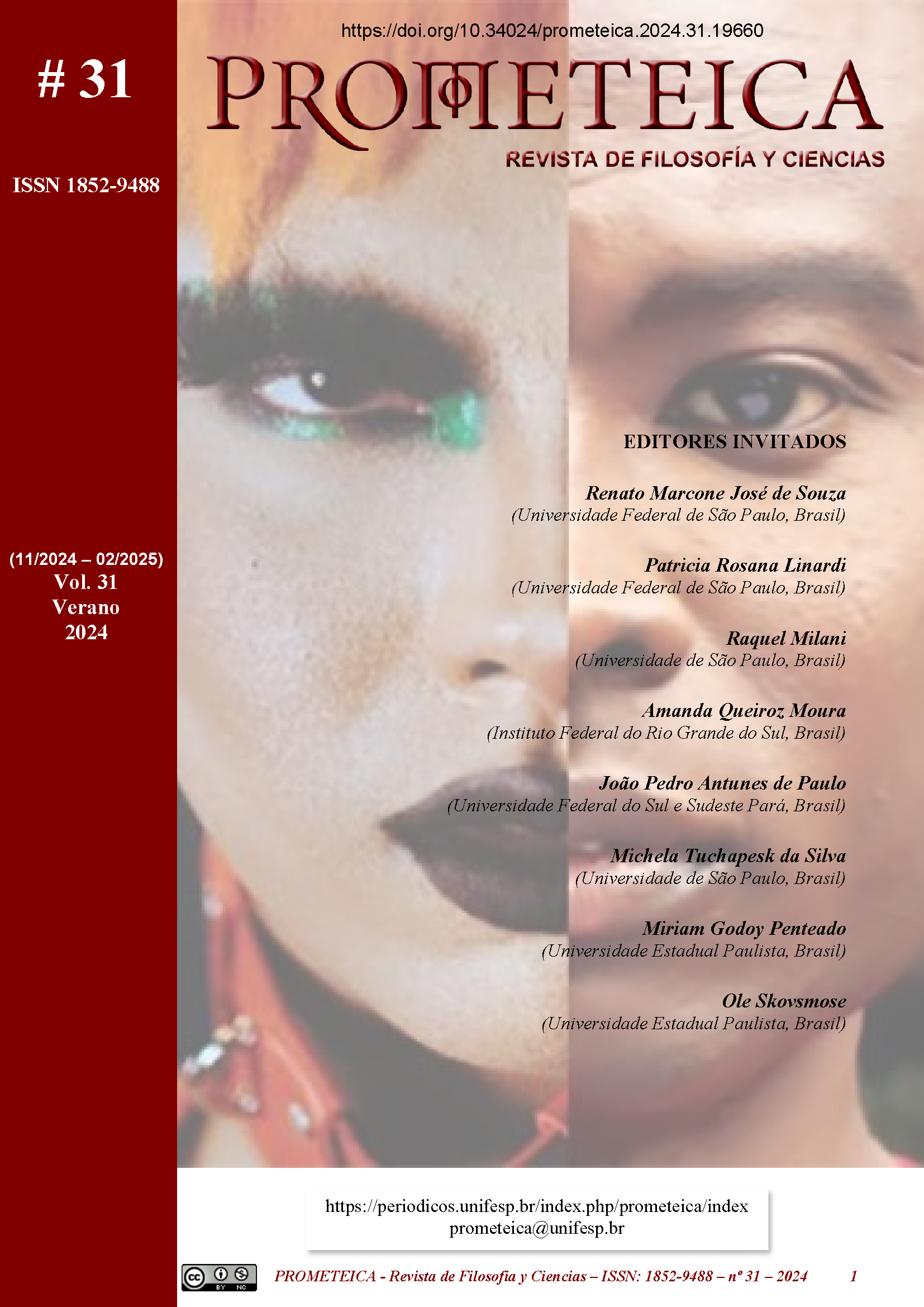 Prometeica - Revista de Filosofía y Ciencias - Vol. 31 (2024): Prometeica - v 31 (11/2024 - 02/2025)