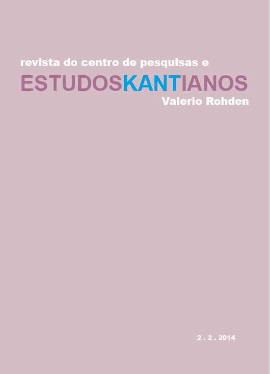 Estudos Kantianos [EK] - v. 2 n. 02 (2014)