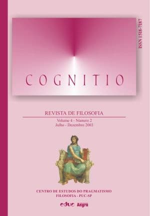 Cognitio: Revista de Filosofia - v. 4 n. 2 (2003)