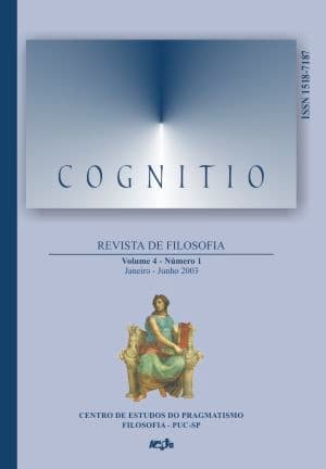 Cognitio: Revista de Filosofia - v. 4 n. 1 (2003)