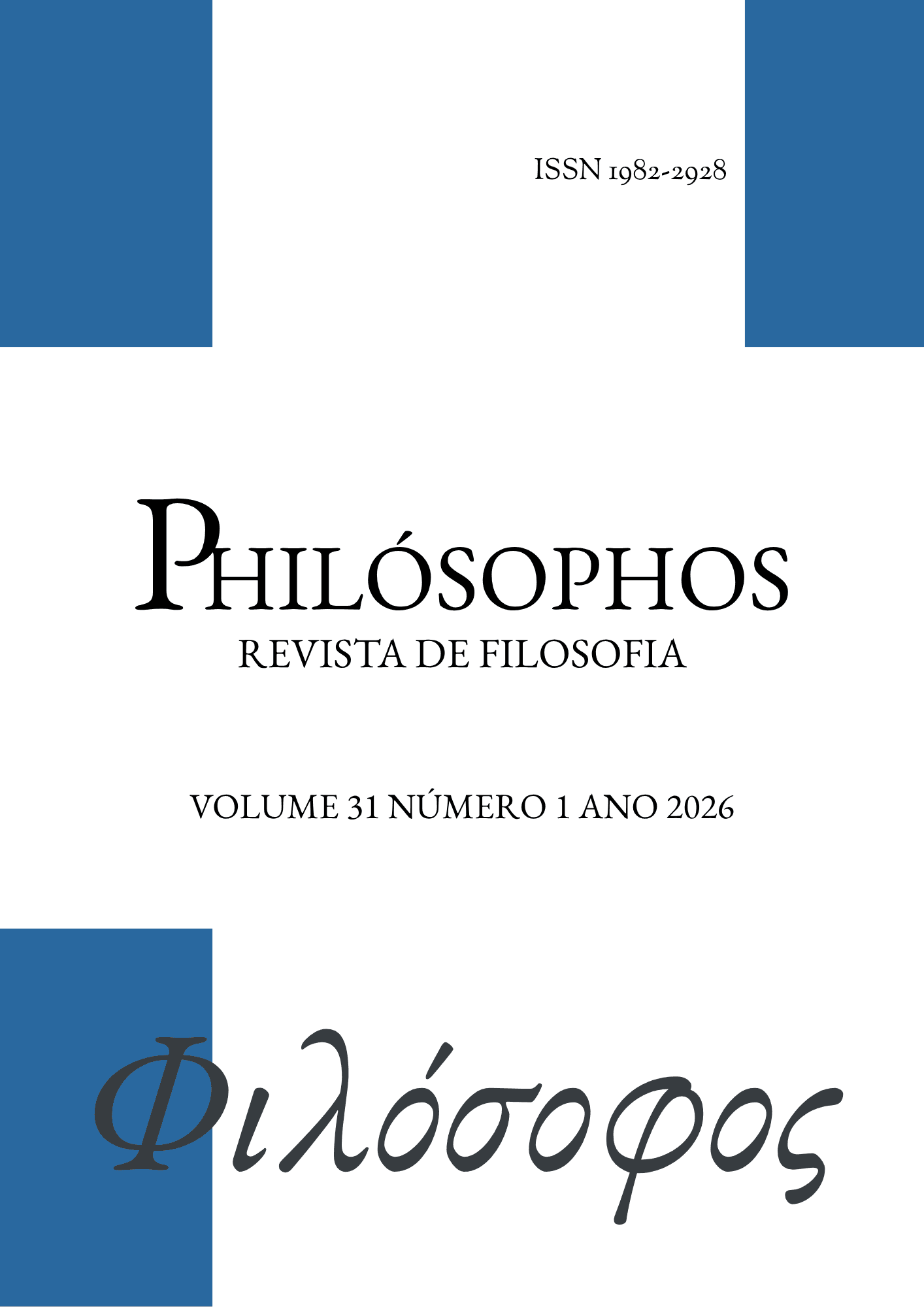 Philósophos - Revista de Filosofia - v. 31 n. 1 (2026): Liberdade e igualdade à luz da tradição republicana