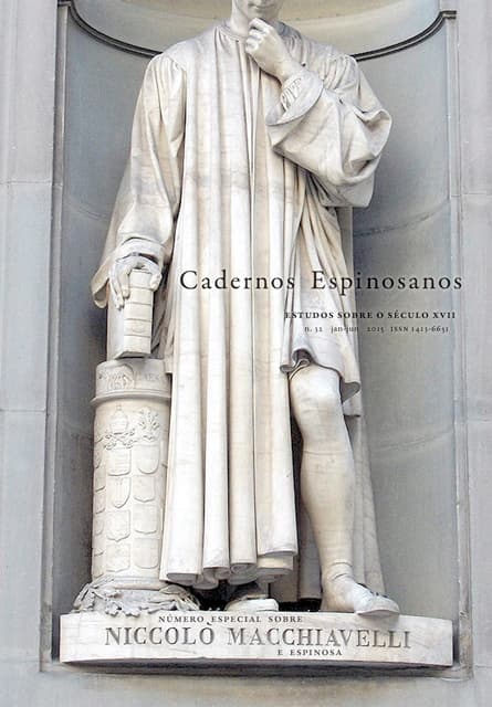 Cadernos Espinosanos - n. 32 (2015): Maquiavel e Espinosa