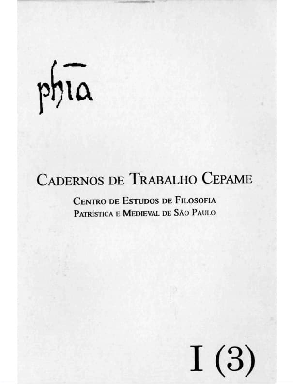 Cadernos de Trabalho Cepame - v. 1 n. 3 (1992)