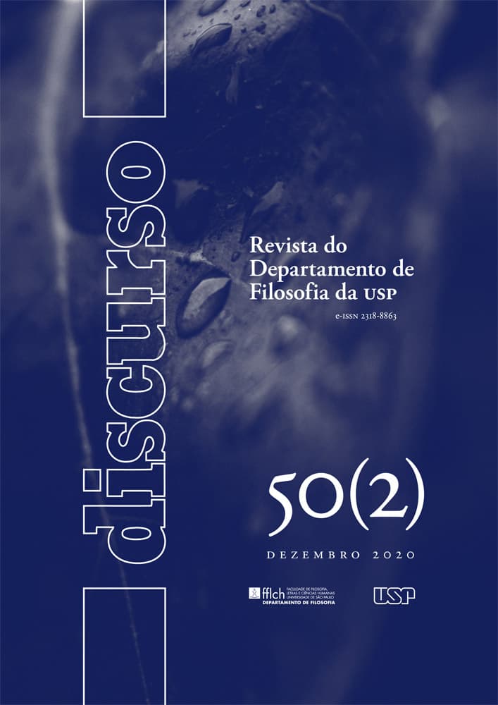 Discurso - Ceticismo, Filosofia e História da Filosofia: Homenagem a Oswaldo Porchat, v. 50 n. 2 (2020)