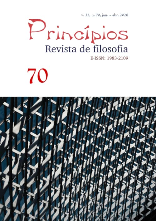 Princípios: Revista de Filosofia (UFRN) - Princípios: Revista de Filosofia, v. 33 n. 70 (2026)
