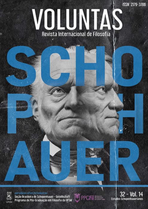 Voluntas: Revista Internacional de Filosofia - Estudos Schopenhauerianos - Ed. 32, v. 14 n. 1 (2023)