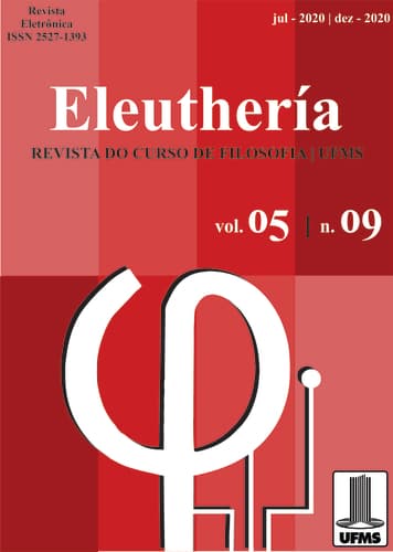 Eleuthería - Revista do Mestrado Profissional em Filosofia da UFMS - v. 5 n. 09 (2020)