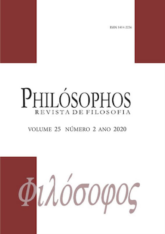 Philósophos - Revista de Filosofia - Philósophos - Edição Temática: Estética e Filosofia da Arte, v. 25 n. 2 (2020)