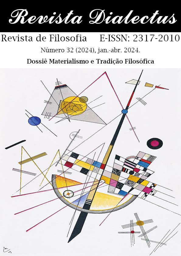Revista Dialectus - Dossiê Materialismo e Tradição Filosófica, v. 32 n. 32 (2024)