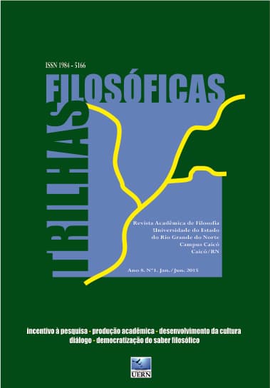 Trilhas Filosóficas, v. 8 n. 1 (2015)