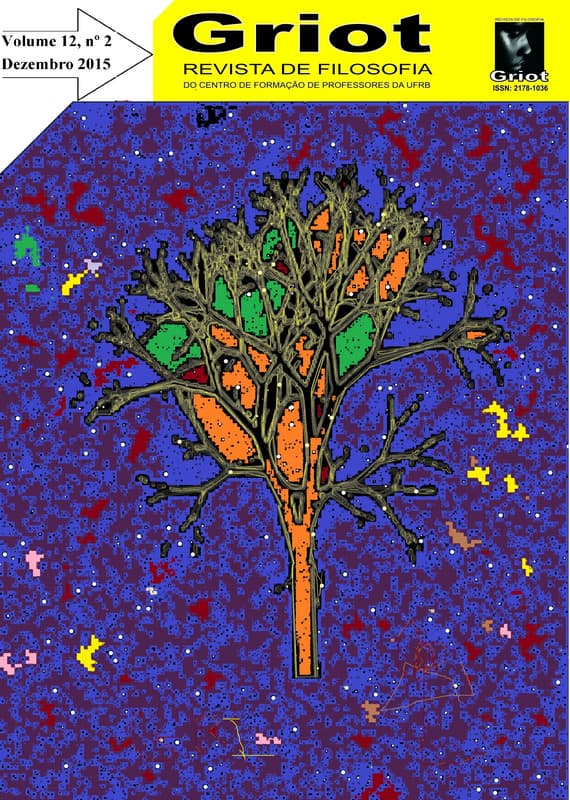 Griot : Revista de Filosofia - v. 12 n. 2 (2015)