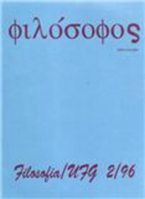 Philósophos - Revista de Filosofia - v. 1 n. 2 (1996)