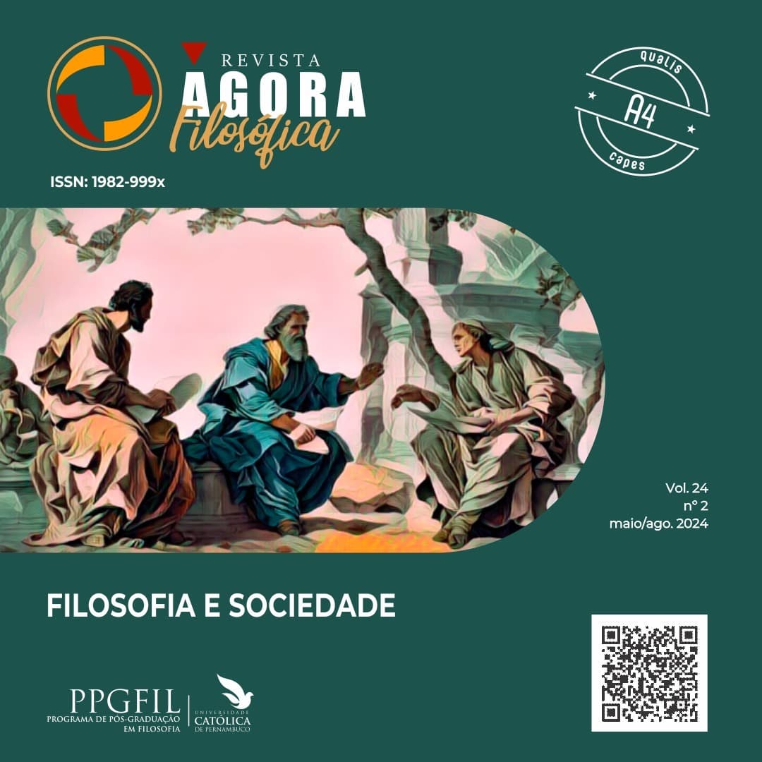 Revista Ágora Filosófica - Filosofia e Sociedade, v. 24 n. 2 (2024)