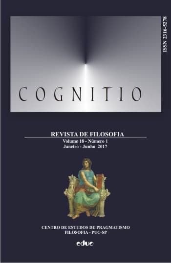 Cognitio: Revista de Filosofia - v. 18 n. 1 (2017)