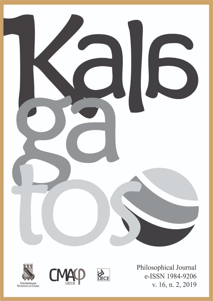 Kalagatos - Verão de 2019, v. 16 n. 2 (2019)