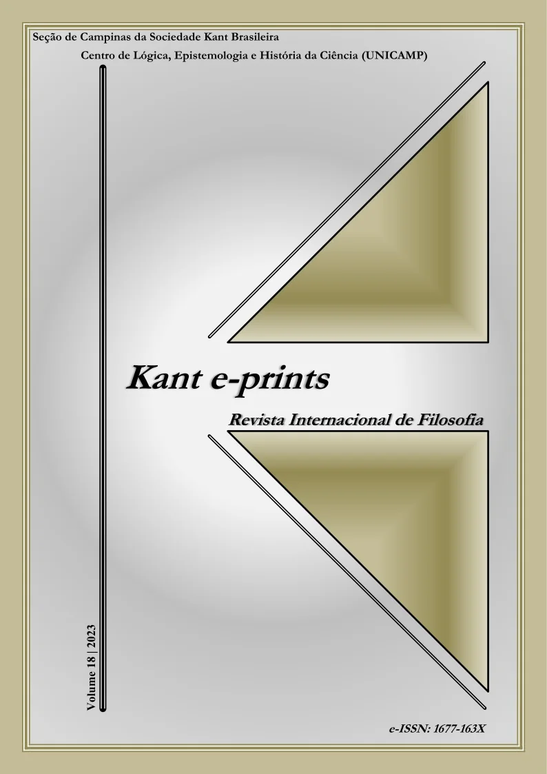 Kant e-prints - v. 18 (2023)