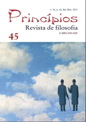Princípios: Revista de Filosofia (UFRN), v. 24 n. 45 (2017)