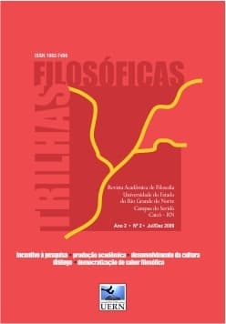 Trilhas Filosóficas, v. 2 n. 2 (2009)