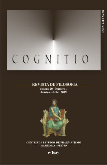 Cognitio: Revista de Filosofia - v. 20 n. 1 (2019)