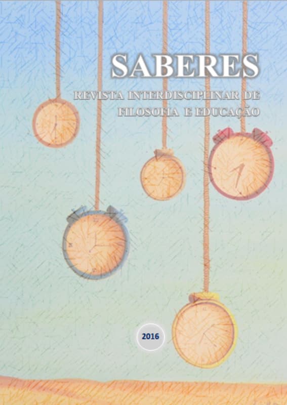 Saberes: Revista interdisciplinar de Filosofia e Educação - Saberes: Filosofia e Educação, n. 13 (2016)