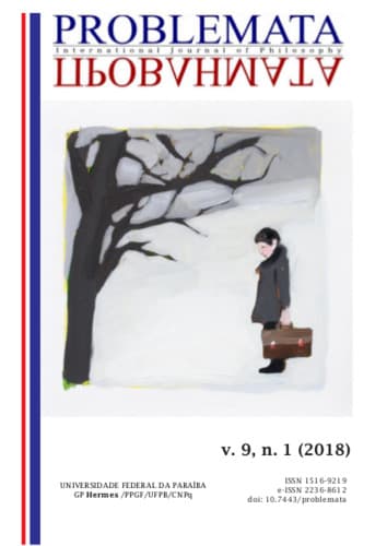 Problemata - Revista Internacional de Filosofia - A FILOSOFIA ALEMÃ: Edição especial, v. 9 n. 1 (2018)