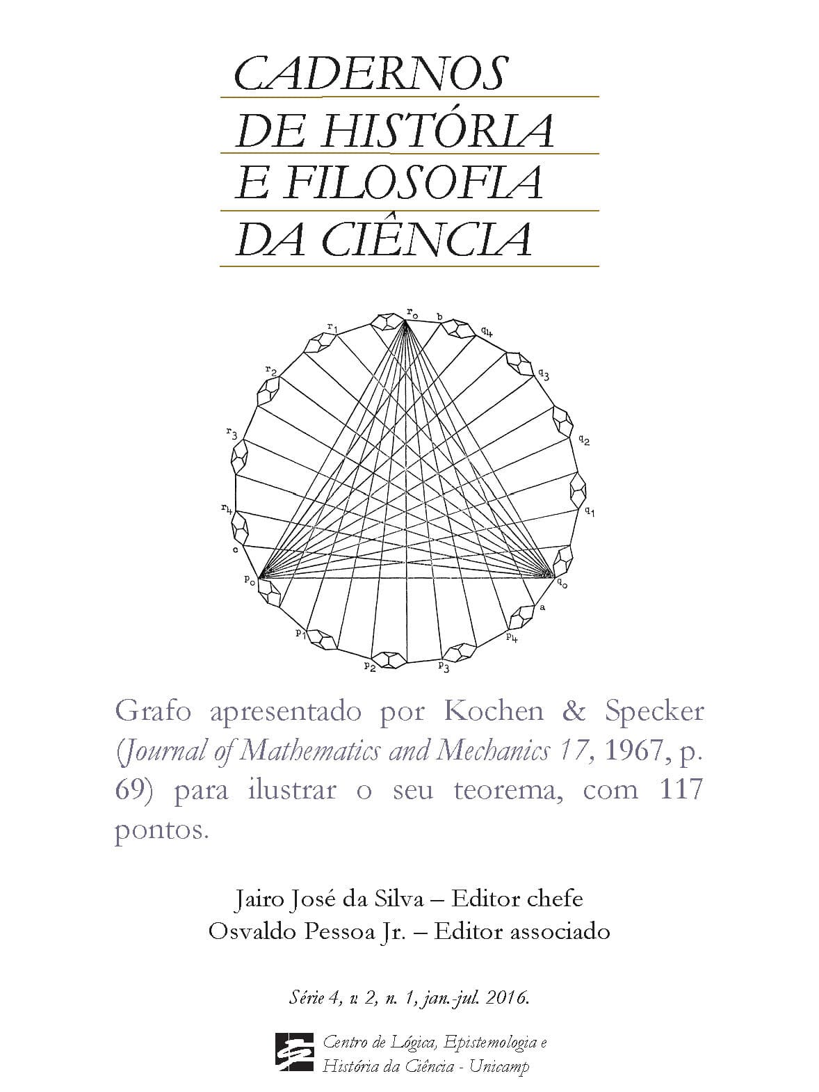 Cadernos de História e Filosofia da Ciência - Série 4, v. 2 n. 1 (2016)