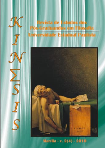 Kínesis - Revista de Estudos dos Pós-Graduandos em Filosofia - v. 2 n. 04 (2010)