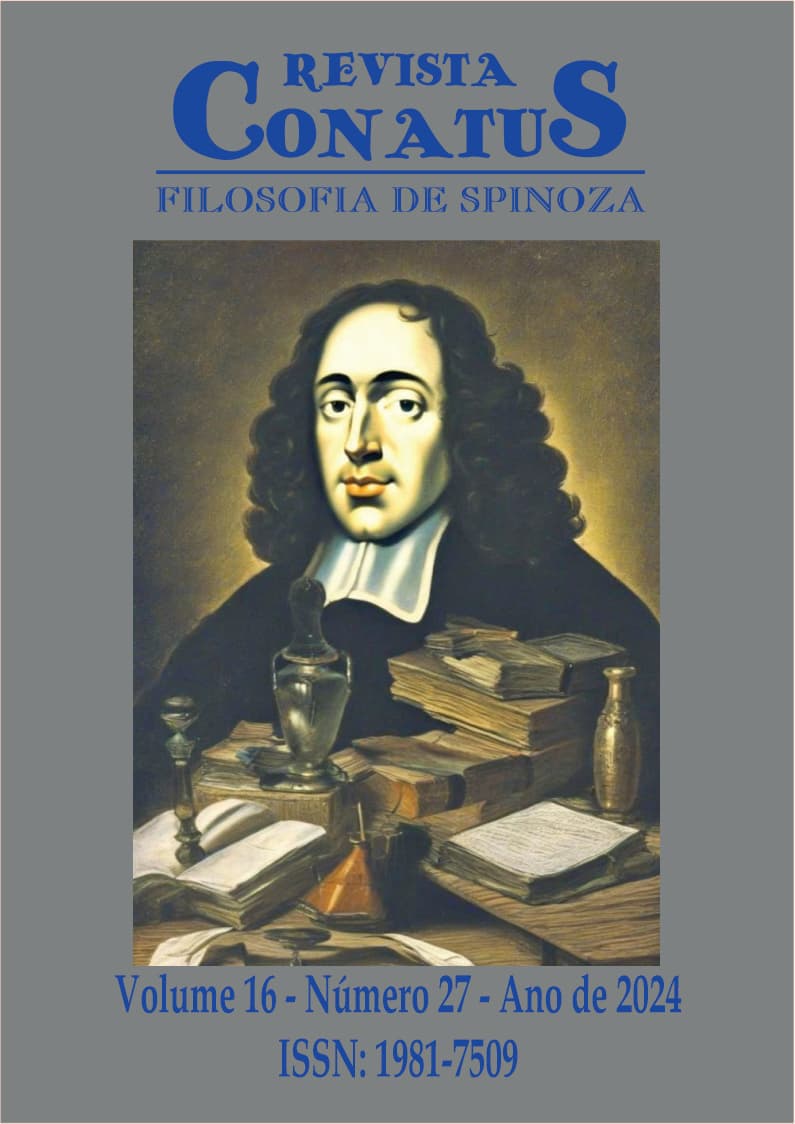 Revista Conatus - Filosofia de Spinoza (ISSN 1981-7509) - Revista Conatus - Filosofia de Spinoza, v. 16 n. 27 (2024)
